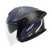 VEGA HELMET - B-53 OPEN FACE STREET HELMET RELATIVITY FOG BLUE