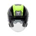 VEGA HELMET - B-53 OPEN FACE STREET HELMET SHARP LIME