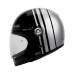 VEGA HELMET - SA-71 RETRO FULL FACE HELMET TAJI BLACK SILVER