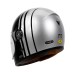 VEGA HELMET - SA-71 RETRO FULL FACE HELMET TAJI BLACK SILVER
